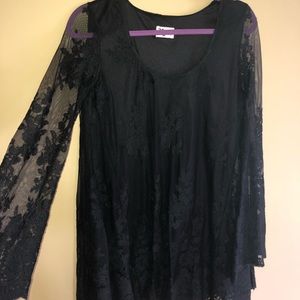 Show Me Your MuMu Dresses - Show Me Your Mumu Black Bell Sleeve Dress Show Me Your MuMu Dresses - Show Me Your Mumu Black Bell Sleeve Dress